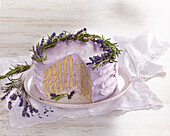 Lavender cake for Mother's Day