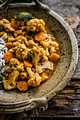 Cauliflower and carrot stew