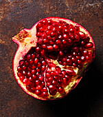 Pomegranate Half