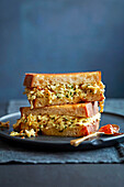 Paneer cheddar sandwich