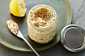 Carrot-and-herb cream cheese