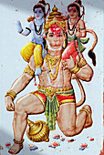 Hanuman, der hinduistische Affengott, Kathmandu, Nepal, Asien