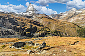 Matterhorn Peak, 4478m, Zermatt, Valais, Swiss Alps, Switzerland, Europe