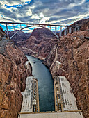 Hoover Dam, Nevada, Vereinigte Staaten von Amerika, Nordamerika