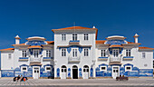 Bahnhof von Aveiro, das Venedig Portugals, Aveiro, Centro, Portugal, Europa