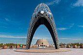 Gedenkstätte Alzhir, Nur Sultan, ehemals Astana, Hauptstadt von Kasachstan, Zentralasien, Asien