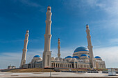 Astana Grand Moschee, Nur Sultan, ehemals Astana, Hauptstadt von Kasachstan, Zentralasien, Asien
