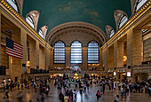 Interior of New York Grand Central Station, Manhattan, New York, United States of America, North America