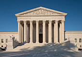 Gebäude des Obersten Gerichtshofs der USA, Capitol Hill, Washington DC, Vereinigte Staaten von Amerika, Nordamerika