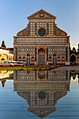 Basilika Santa Maria Novella, Piazza Santa Maria Novella, Florenz, Toskana, Italien, Europa
