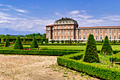 Garden Venaria Reale, Turin, Piedmont, Italy, Europe