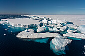Larsen B Schelfeis, Weddell-Meer, Antarktis, Polargebiete