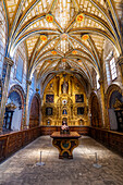 Innenraum der Kathedrale, Cuenca, UNESCO-Weltkulturerbe, Kastilien-La Mancha, Spanien, Europa