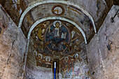 Romanisches Kircheninnere, Sant Climent de Taull, UNESCO-Welterbe, Vall de Boi, Katalonien, Spanien, Europa