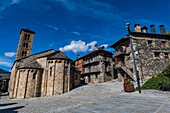 Romanische Kirche Santa Maria de Taull, UNESCO-Welterbe, Vall de Boi, Katalonien, Spanien, Europa