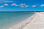 Shell Beach, Shark Bay, UNESCO-Weltkulturerbe, Westaustralien, Australien, Pazifik
