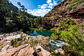 Fortescue Falls, Dale Gorge, Karijini National Park, Westaustralien, Australien, Pazifik