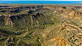 Luftaufnahme des Cape Range National Park, Exmouth, Westaustralien, Australien, Pazifik