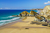 Whipsiderry Beach, Newquay, Cornwall, England, Vereinigtes Königreich, Europa