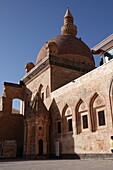Ishak Pasha Palace, a unique Ottoman palace and mosque in Dogubayazit, Agri Province, eastern Turkey, Anatolia, Asia Minor, Asia