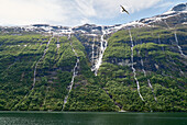 Scenic waterfalls