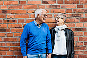 Älteres Paar zusammen