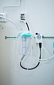 Wall-mounted medical equipment