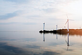 Windturbinen auf dem Meer