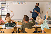 Teacher in classroom