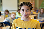 Boy in classroom