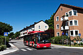 Bus on street