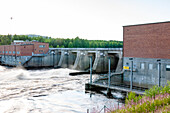 Water power station in Sweden