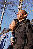 Couple standing together