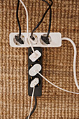 Plugs in extension cords