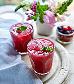Summer Berry Fruit Juice