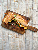 Vegane Tofu-Banh-Mi-Sandwiches