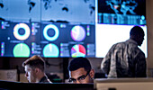Cyberwarfare operators configuring threat intelligence feed
