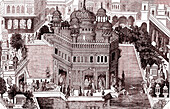 Amritsar, India, 19th century illustration