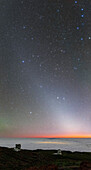 Zodiacal light over La Palma, Canary Islands