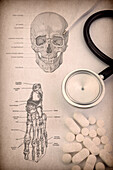 Medicine, conceptual image