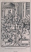 Spanish Inquisition, 19th century illustration