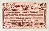Advert for antiasthmatic cigarettes