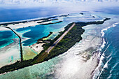 Palmyra Atoll, aerial photograph