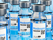 Mpox vaccine, conceptual illustration