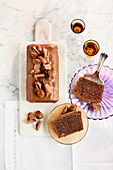 Torta di Castagne - Kastanienkuchen mit Mandeln und Grappa (Italien)