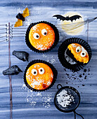 Halloween spooky cupcakes