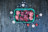 Nicecream with berries