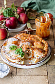 Gefüllter Apple Pie