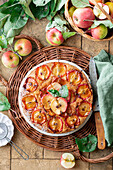 Upside Down Apple Cake