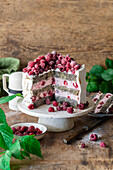 Raspberry and poppy seed cake
